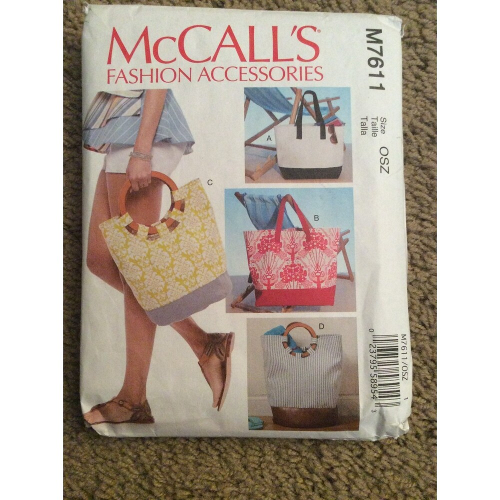 McCall's Fashion Accessories Pattern B12